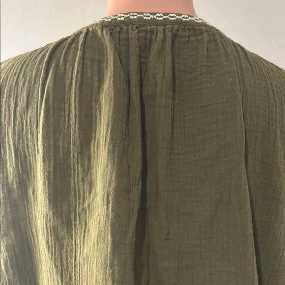 Madewell Women’s Embroidered Lightestspun Cover Up Tunic 100%Cotton Size  XSmall - Picture 10 of 14
